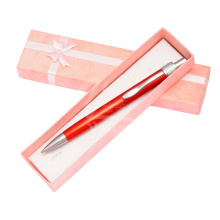 Hot Sale Romantic Pen with Pink Color Gift Box